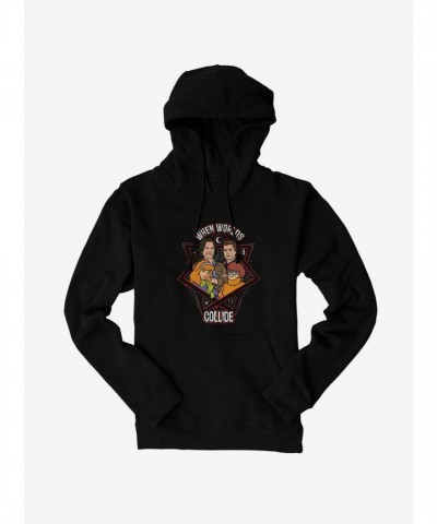 Scoobynatural Worlds Collide Men's Heavyweight Hoodie