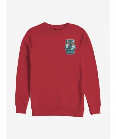 Star Wars Hoth Crew Sweatshirt in Red for Men