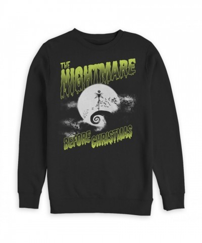Jack Skellington Adult Pullover Sweatshirt – Nightmare Before Christmas Design
