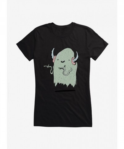 Depressed Monsters Horned Monster Girls T-Shirt by Ryan Brunty - Junior Sizes