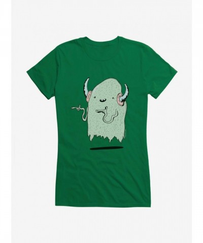 Depressed Monsters Horned Monster Girls T-Shirt by Ryan Brunty - Junior Sizes