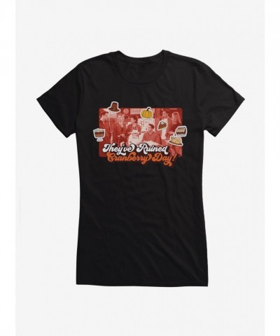 Friends Ruined Cranberry Day Soft Girls T-Shirt