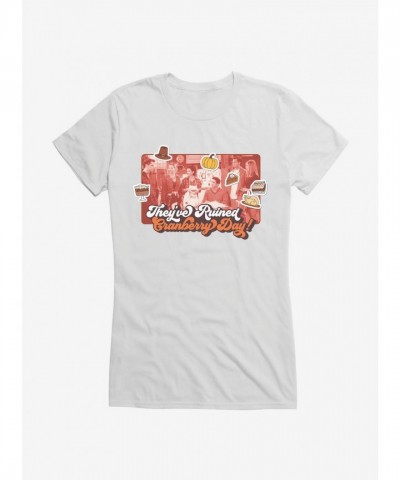 Friends Ruined Cranberry Day Soft Girls T-Shirt