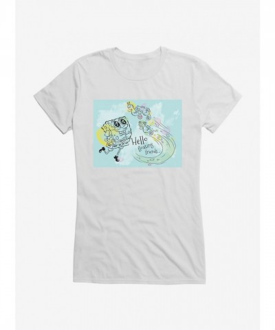 SpongeBob SquarePants Floating Friends Lightweight Tee for Girls
