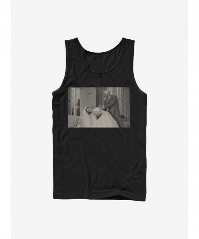 Marvel WandaVision Dancing Scene Men's Cotton Tank Top - Black