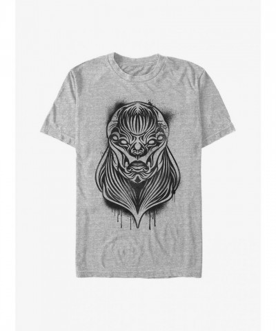Marvel Eternals Grey Kro Spray Paint T-Shirt - Men's Lightweight Cotton