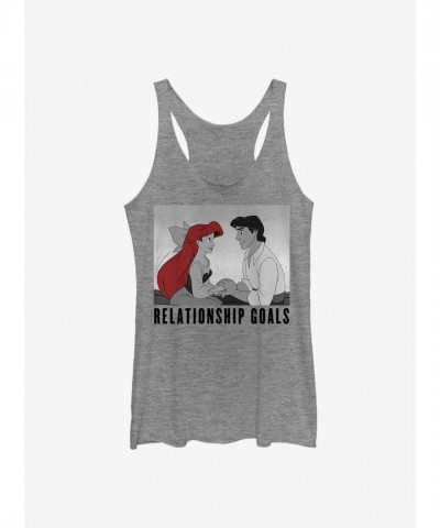 Disney Little Mermaid Prince Eric Tank Top for Girls - Grey