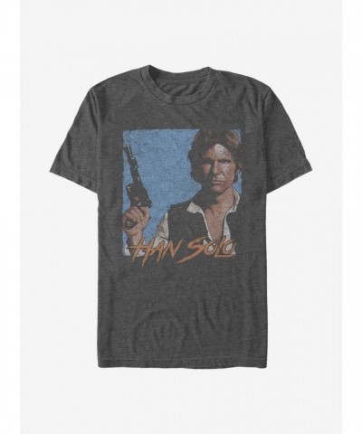 Star Wars Unisex Fade T-Shirt - Grey Comfort Fit