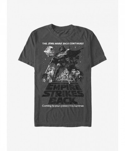 Star Wars Saga Continues Unisex T-Shirt - Grey