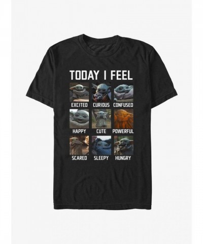 The Mandalorian Grogu T-Shirt for Men - Black
