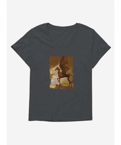 Harry Potter Thestral Art Comfortable Plus Size Tee for Girls