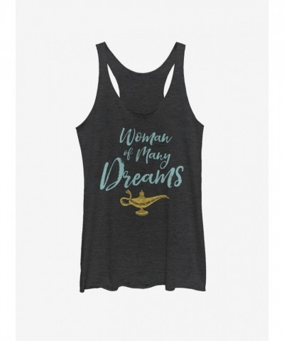 Disney 2019 Black Woman of Many Dreams Cursive Tank Top for Girls
