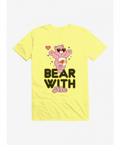 Care Bears Love-A-Lot Bear Graphic T-Shirt for Unisex