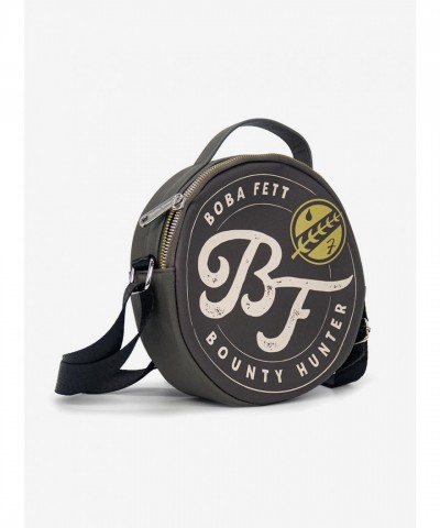 Star Wars Book of Boba Fett Crossbody Bag with Madalorian Mythosaur Krybes Logo