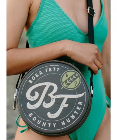 Star Wars Book of Boba Fett Crossbody Bag with Madalorian Mythosaur Krybes Logo