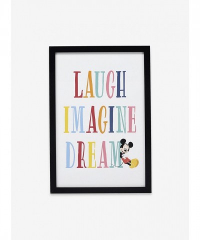 Disney's Colorful Mickey Mouse Frame Wall Decor for Kids