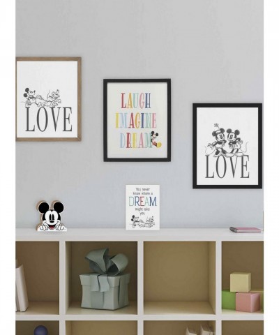 Disney's Colorful Mickey Mouse Frame Wall Decor for Kids