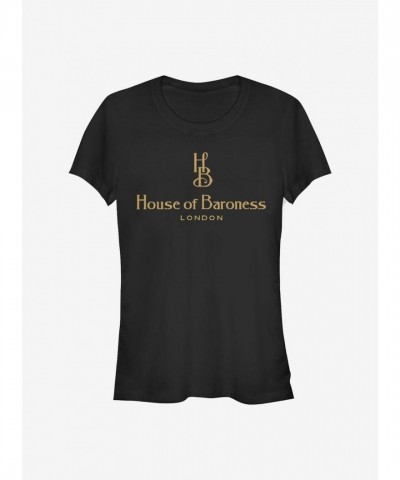 Disney Cruella Baroness London Design Lightweight Cotton Girls T-Shirt