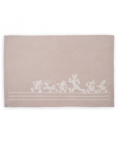 Mickey Mouse and Friends Soft Plush Blanket by Barefoot Dreams