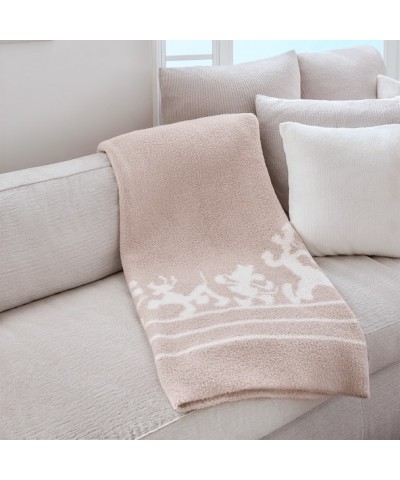 Mickey Mouse and Friends Soft Plush Blanket by Barefoot Dreams