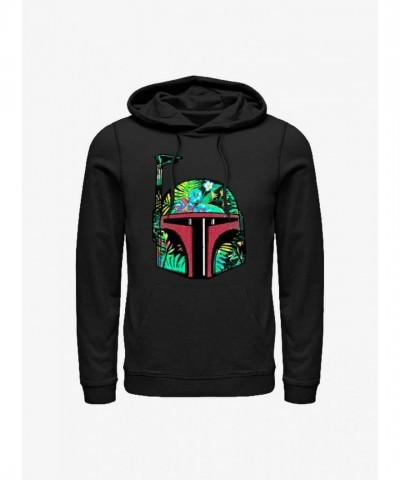 Star Wars Inspired Black Hawaiian Boba Hoodie for Men
