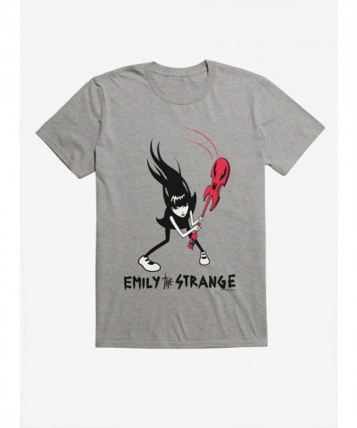 Emily Strange Guitar Tee - Lightweight Men's Cotton Slam Shirt