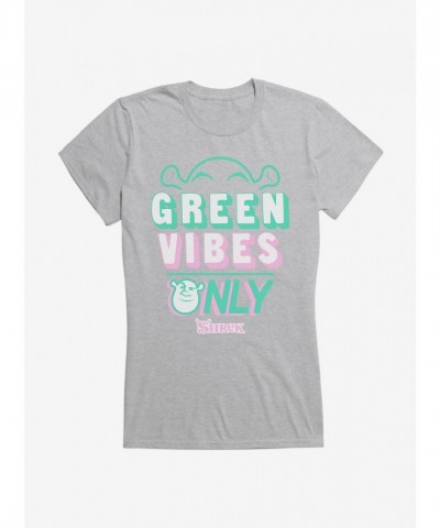 Shrek Green Vibes Junior T-Shirt - Black for Girls
