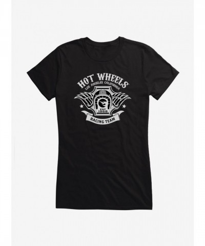 Hot Wheels LA Racing Team Girls Junior T-Shirt