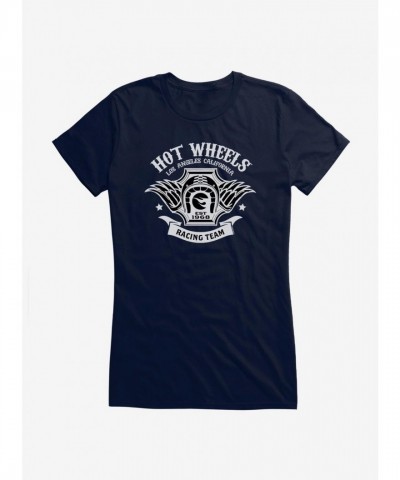 Hot Wheels LA Racing Team Girls Junior T-Shirt