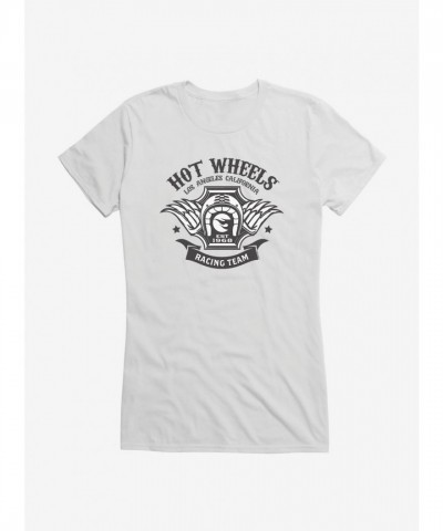 Hot Wheels LA Racing Team Girls Junior T-Shirt