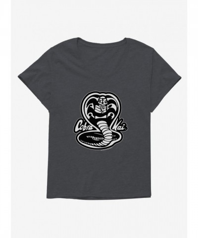 Cobra Kai Classic Logo Comfortable Plus Size Tee for Girls