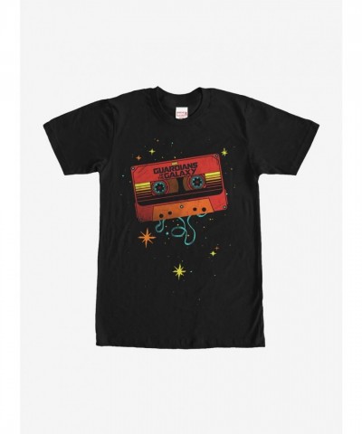 Marvel Guardians of the Galaxy Awesome Mix Tape Unisex T-Shirt - Black