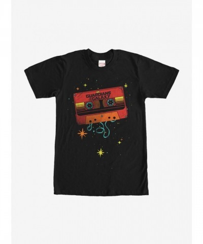 Marvel Guardians of the Galaxy Awesome Mix Tape Unisex T-Shirt - Black