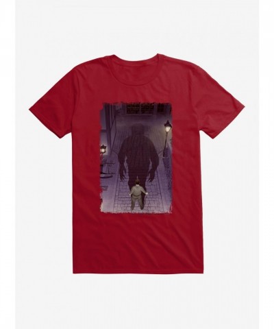 Wolf Man T-Shirt - Revealing Inner Strength Men's Cotton Tee