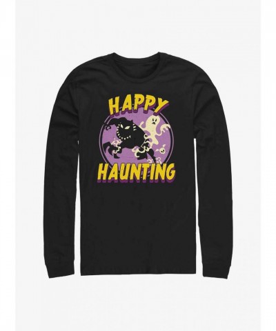 Marvel Black Panther Long Sleeve T-Shirt - Men's Black Cotton