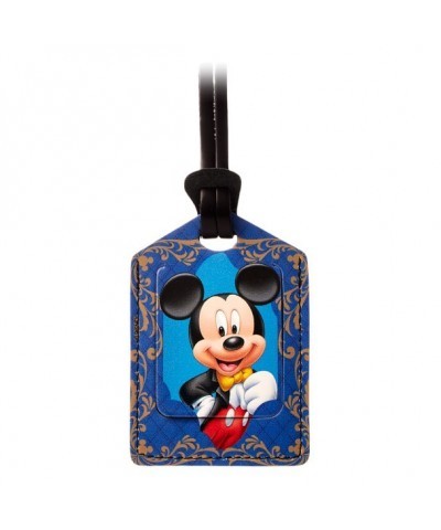 Mickey Mouse Personalized Leather Luggage Tag