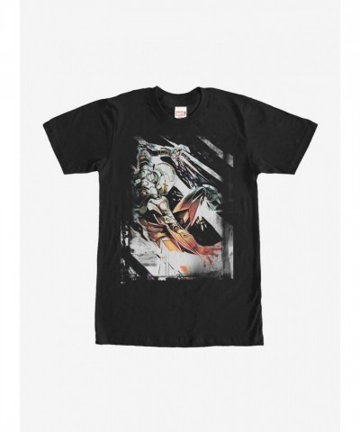 Marvel Black Modern Iron Man Graphic Tee - Men's