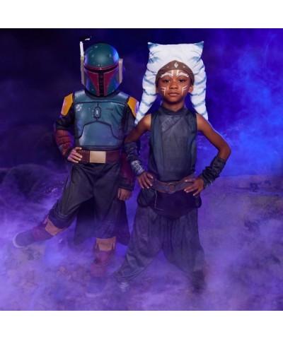 Kids Star Wars Boba Fett Authentic Costume - Full Bodysuit with Cape and Helmet