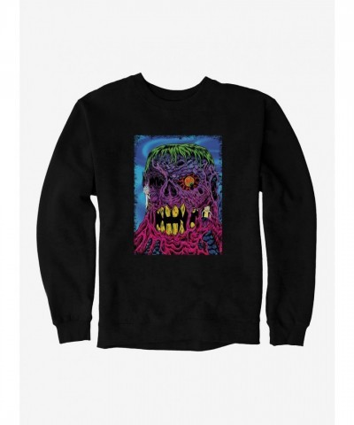 Rick And Morty Unisex One-Eyed Monster Fleece Sweatshirt