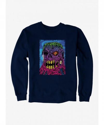 Rick And Morty Unisex One-Eyed Monster Fleece Sweatshirt