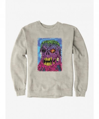 Rick And Morty Unisex One-Eyed Monster Fleece Sweatshirt
