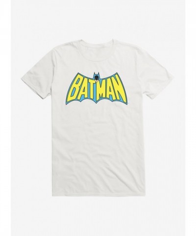 DC 1966 Bat-Man TV Logo T-Shirt for Men