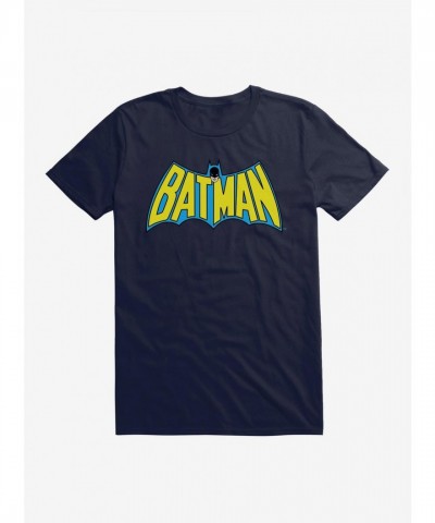 DC 1966 Bat-Man TV Logo T-Shirt for Men