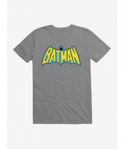 DC 1966 Bat-Man TV Logo T-Shirt for Men