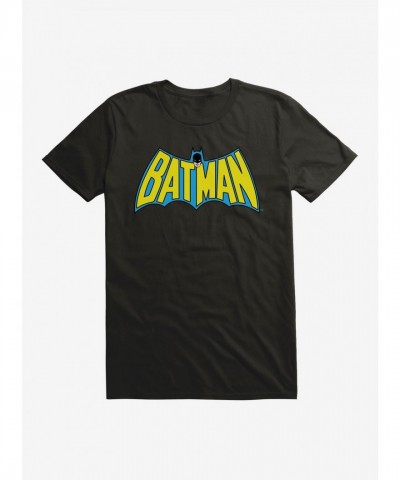 DC 1966 Bat-Man TV Logo T-Shirt for Men