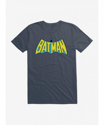 DC 1966 Bat-Man TV Logo T-Shirt for Men
