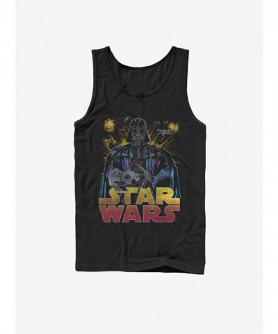 Star Wars Men's Unisex Ancient Threat Tank Top - Black