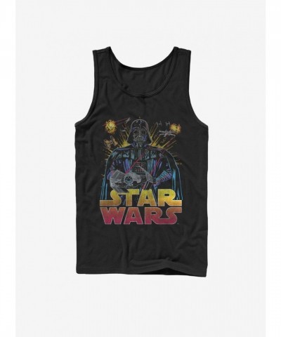 Star Wars Men's Unisex Ancient Threat Tank Top - Black