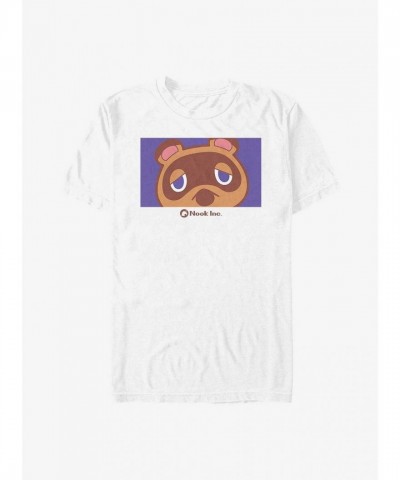 Nintendo Animal Crossing Nook Lightweight T-Shirt - Men's White