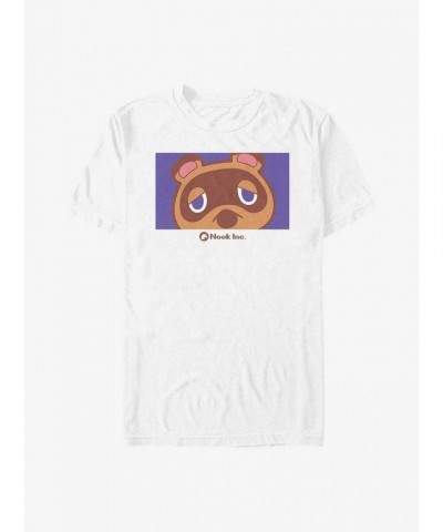 Nintendo Animal Crossing Nook Lightweight T-Shirt - Men's White